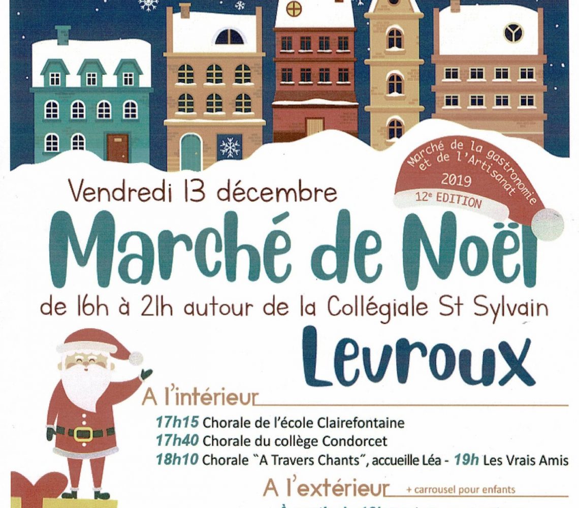 Concert du Marché de Noël à la Collégiale de Levroux